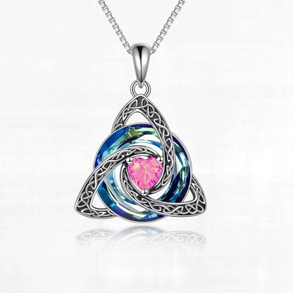 Celtic Knot Birthstone Amulet