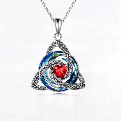 Celtic Knot Birthstone Amulet