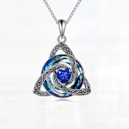 Celtic Knot Birthstone Amulet